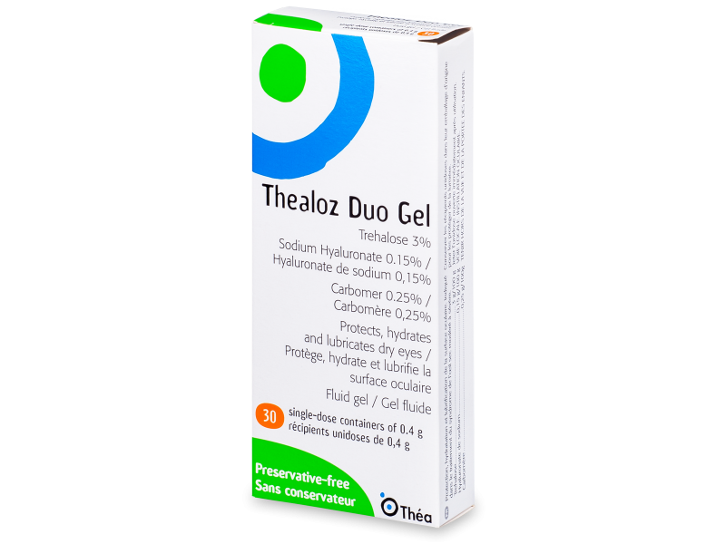 Krople do oczu Thealoz Duo Gel 30× 0,4g | Alensa.pl