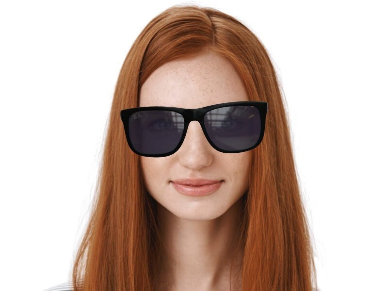 Okulary przeciwsłoneczne Ray-Ban Justin RB4165 - 622/T3 POL 