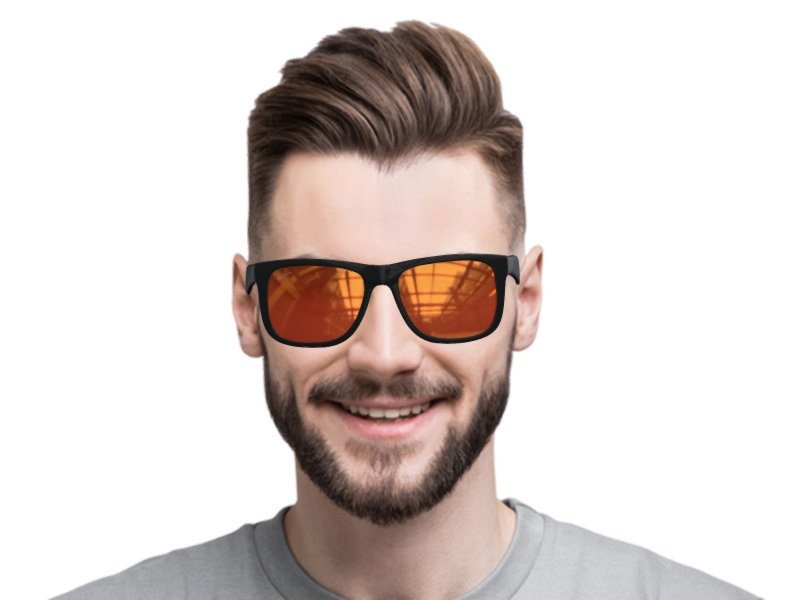 Okulary przeciwsłoneczne Ray-Ban Justin RB4165 - 622/6Q 