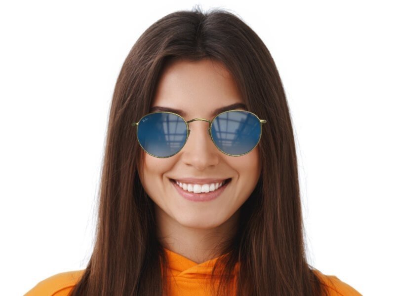 Ray-Ban Round Metal RB3447N 001/3F 